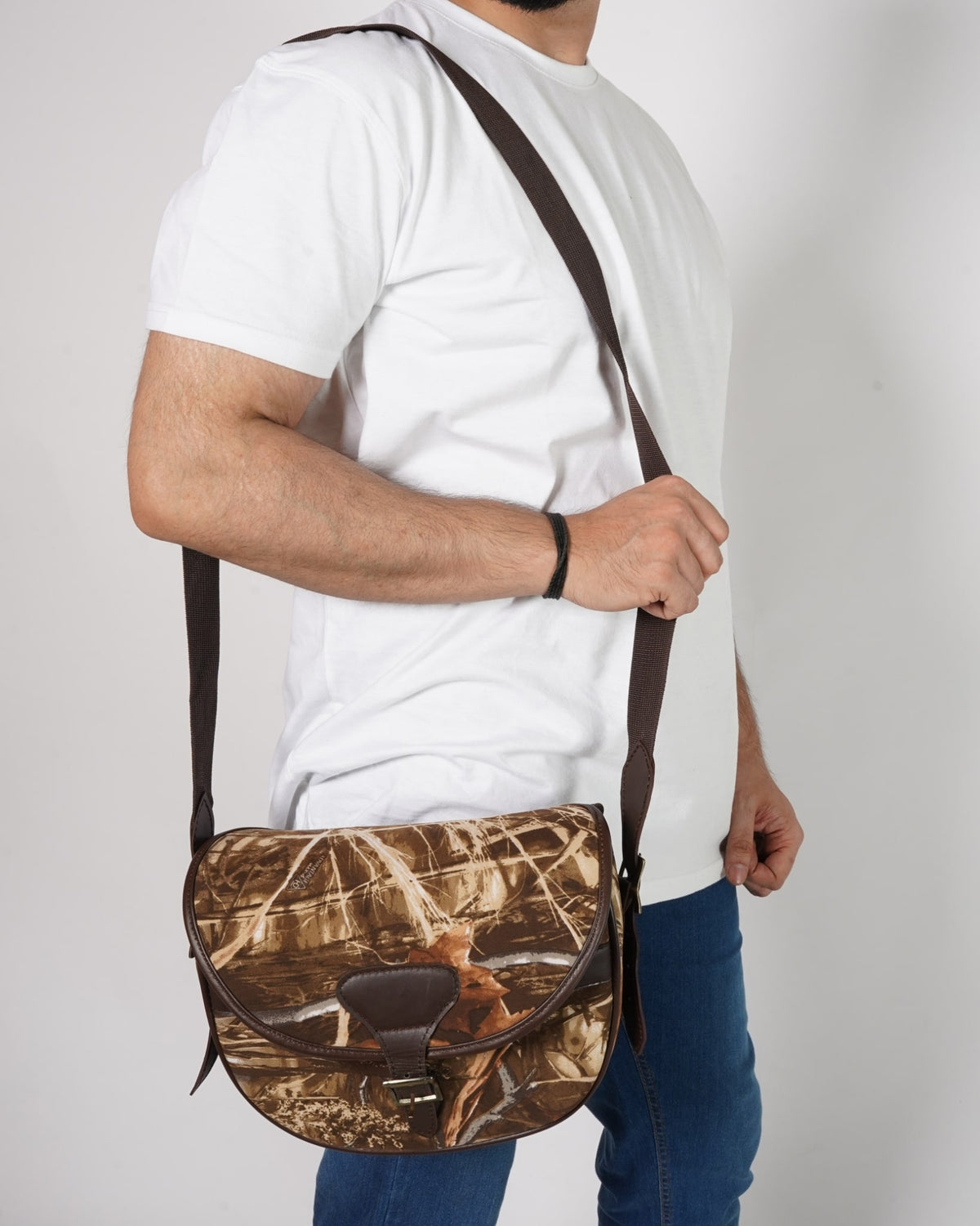 Cordura Leather Cartridge Bag