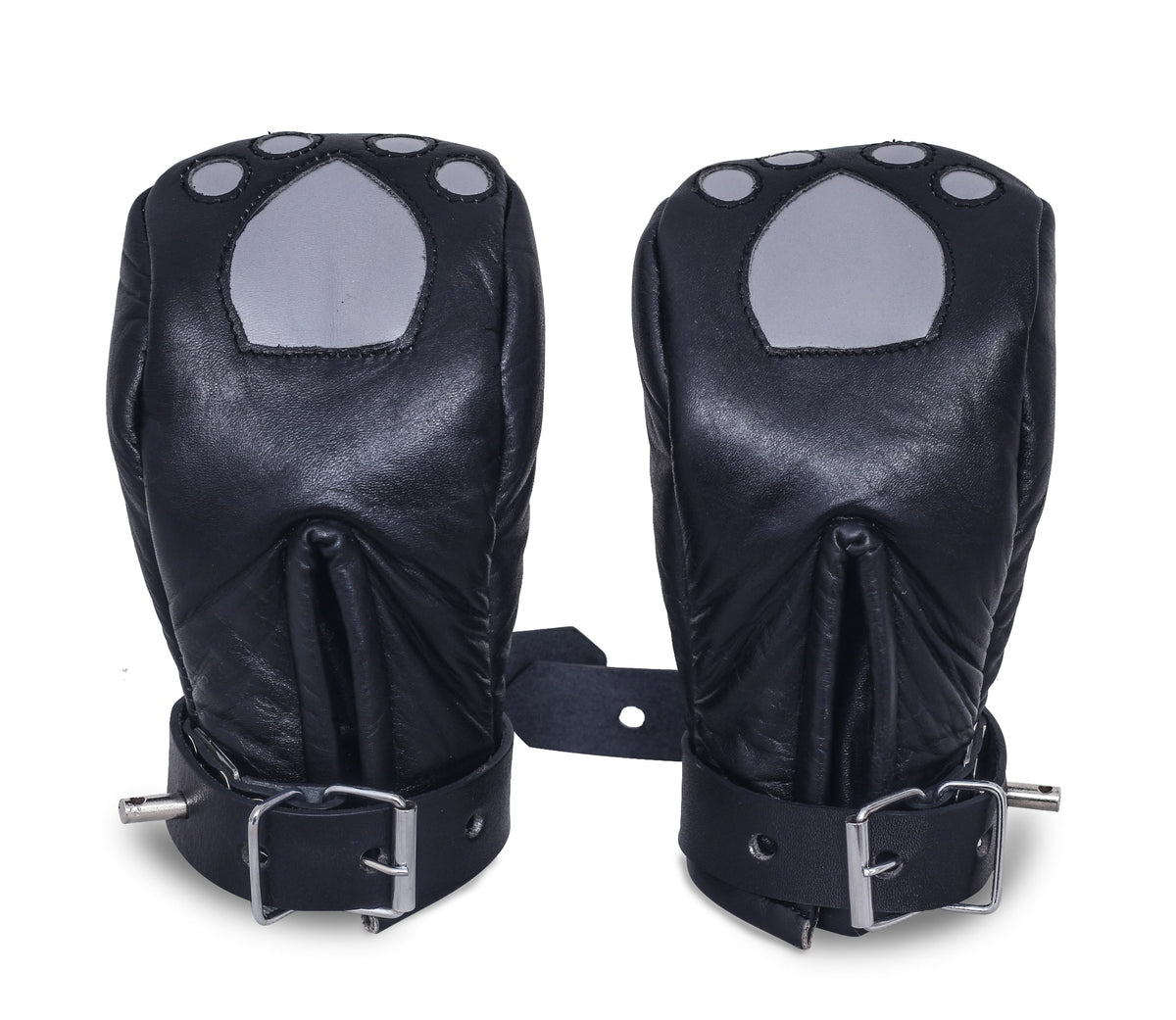Genuine Leather Bondage Mittens