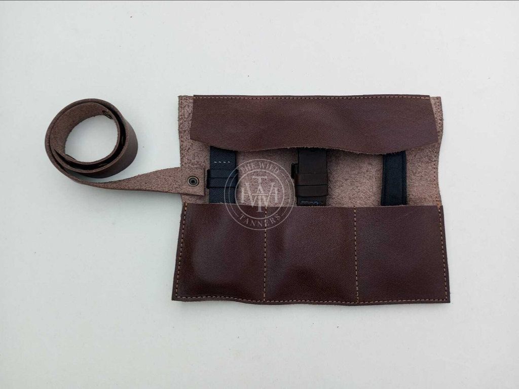 Real Leather Watch Roll for Your Valuable Watches, view 10