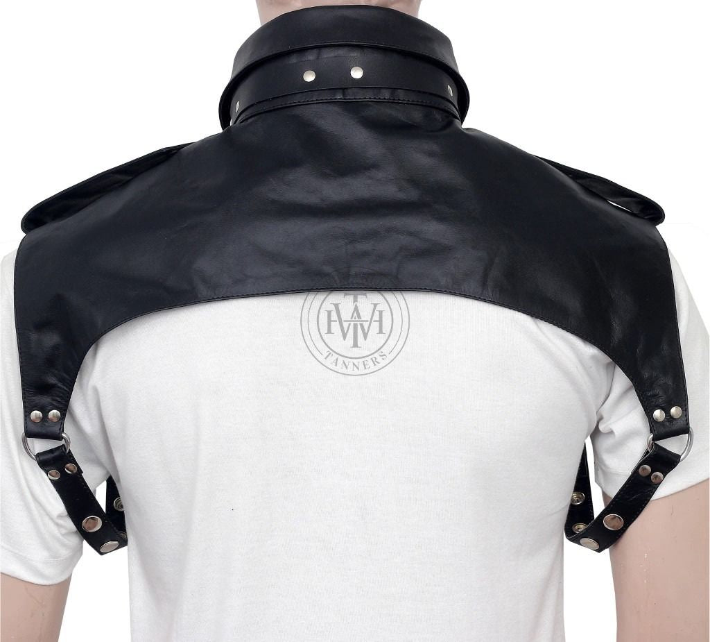 Shirt Style Leather Shoulder Harness, view 2