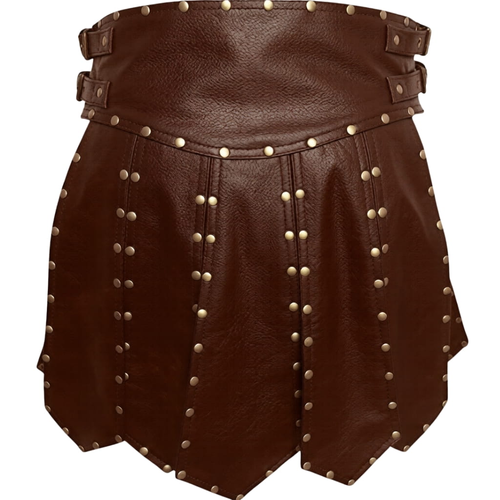 leather kilt, leather kilt for men, mens leather kilt, Gay Kilt, leather gladiator kilt