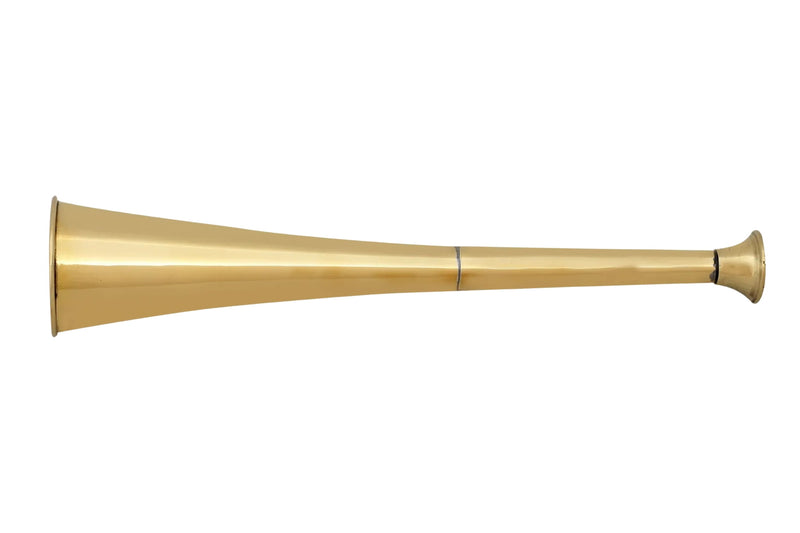 Fox Hunting Horn, Fox Hunting Horn, copper fox hunting horn, hunting horn with brass mouthpiece, fox hunting horn for sale, Fox Hunting Horn