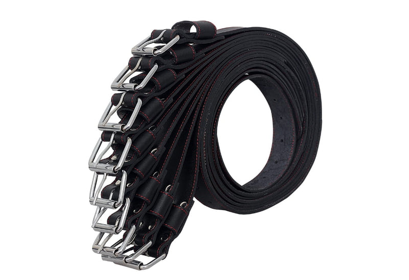 leather restraints belt set, BDSM belt restraints, bondage waist belt, leather restraint gear, adjustable BDSM belt
