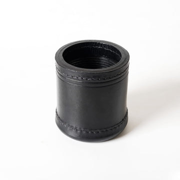 Classic Dice Cup Leather with Ribbed Interior