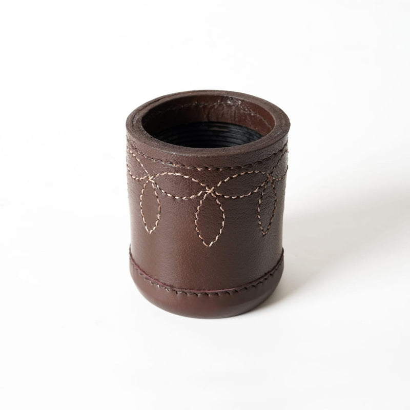Leather Dice Cups, Black Dice Cup, Leather Dice Cup, Dice Shaker, Leather Dice Shaker