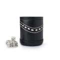 Leather Dice Cups, Black Dice Cup, Leather Dice Cup, Dice Shaker, Leather Dice Shaker