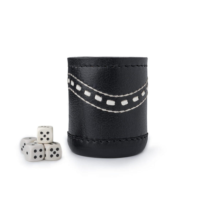 Leather Dice Cups, Black Dice Cup, Leather Dice Cup, Dice Shaker, Leather Dice Shaker