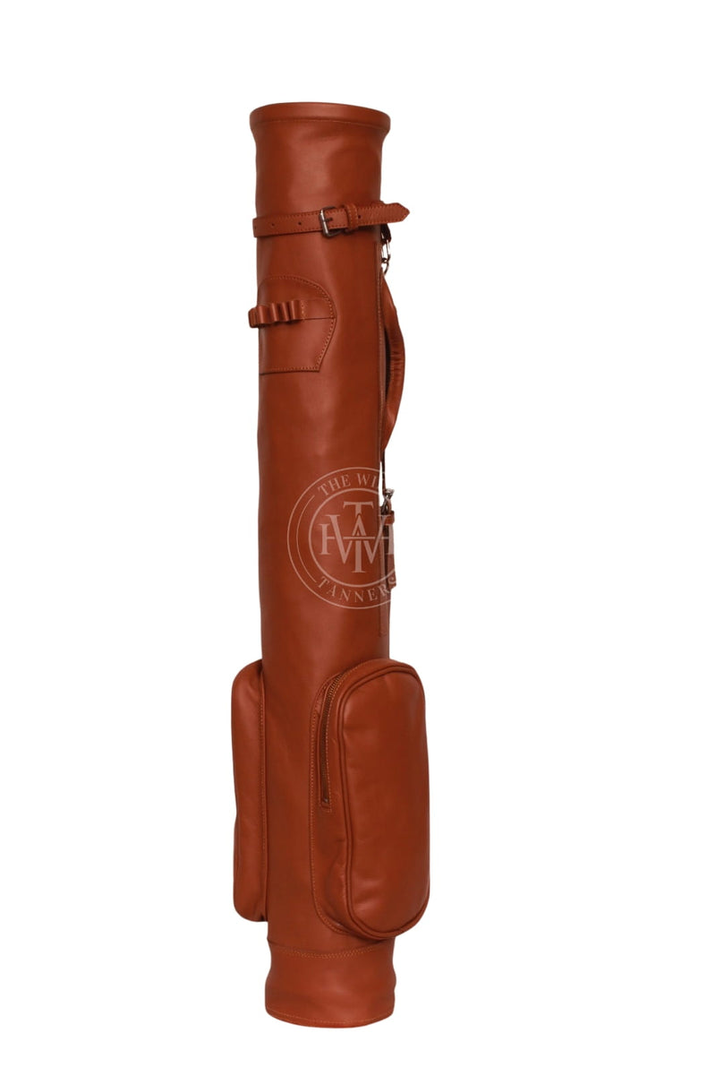 leather golf bags, leather golf bag, golf bag leather, brown leather golf bag, golf leather bag