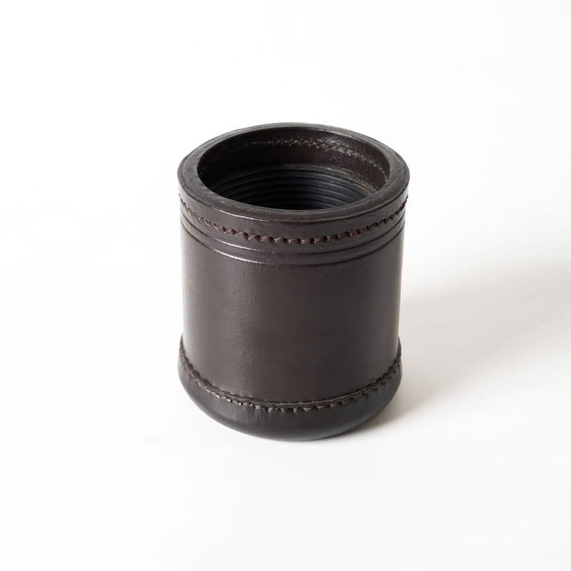 leather dice cups, brown dice cup, leather dice cup, red leather dice cup