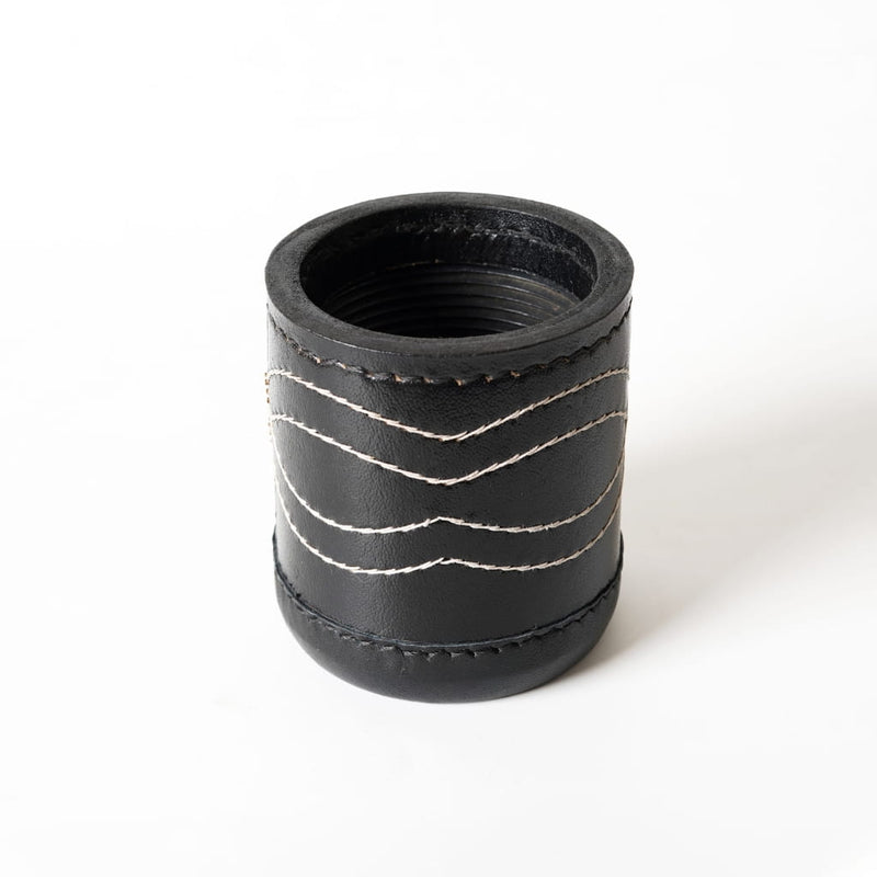 Leather Dice Cups, Black Dice Cup, Leather Dice Cup