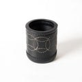 Leather Dice Cups, Black Dice Cup, Leather Dice Cup,  Dice Shaker, Dice Roller