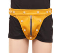 leather jockstrap, removable cod-piece, fetish jockstrap, adjustable leather jock, gay leather jock