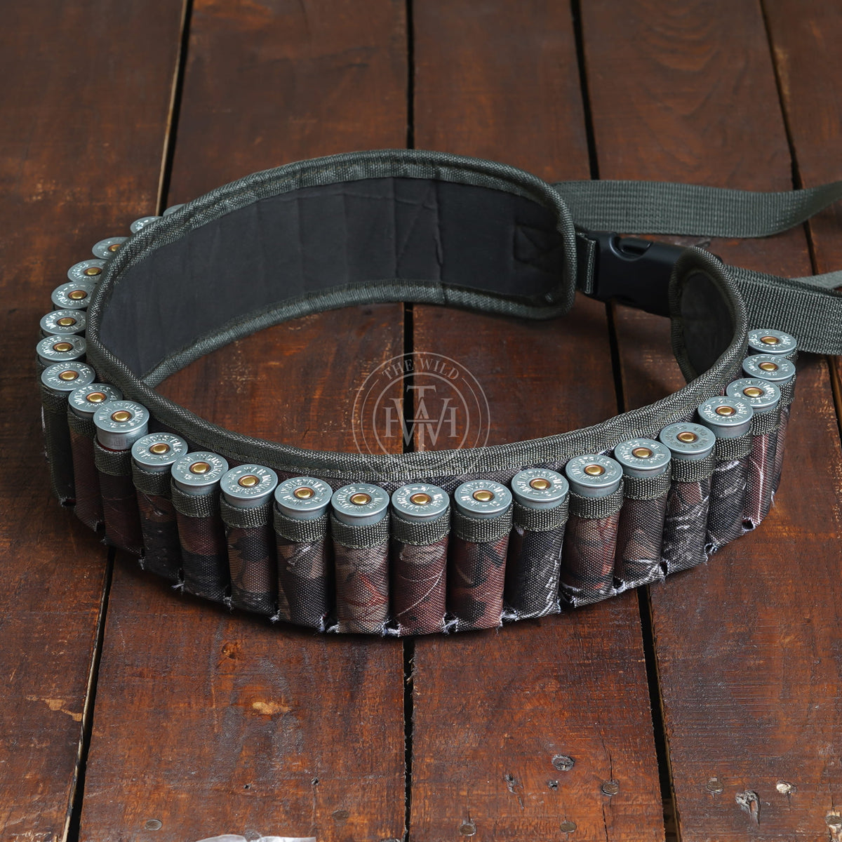 Camouflage Cordura Cartridge Belt, view 5