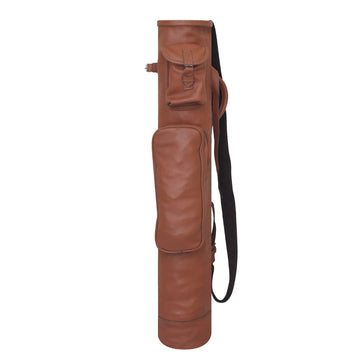 Leather Golf Bag with Multiple Pockets