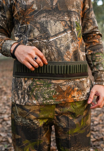 Canvas Cartridge Belt for Secure Shell Storage