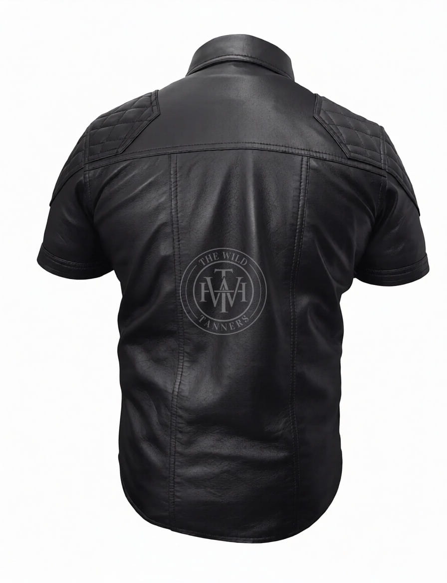 Genuine Leather Shirt for Men, view 2