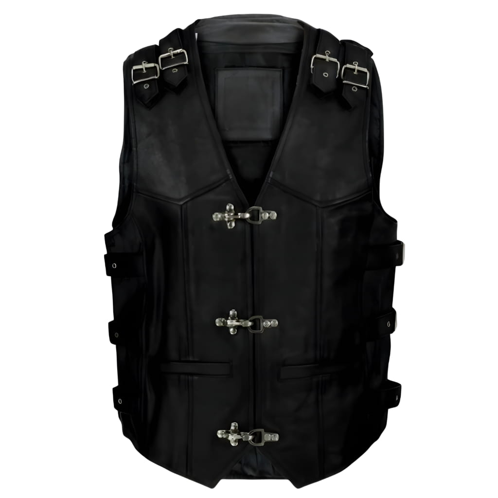 Heavy Duty Gay Leather Vest