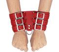 Leather Handcuffs, Bondage Handcuffs, Black Cuffs, Handcuffs, BDSM Cuffs, leather bdsm handcuffs,  leather handcuffs