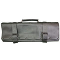 Leather Knife Roll, Chef Roll, Leather Chef Knife Roll, Black Leather Chef Knife Roll 