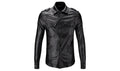leather shirt, gay leather shirt, leather shirt  bdsm, bondage leather shirt, Leather Shirt
