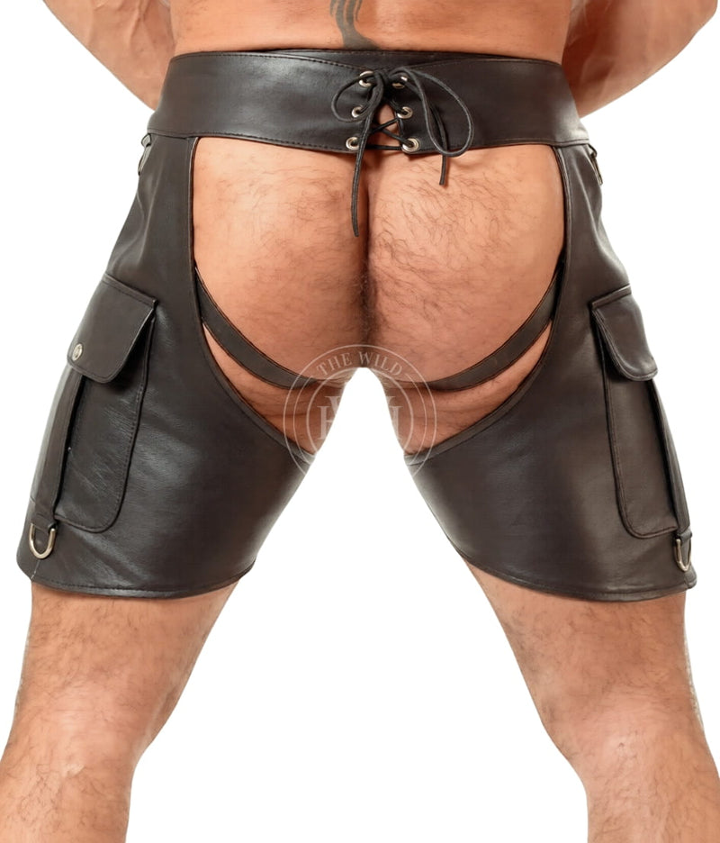 leather shorts, leather shorts bondage, leather shorts bdsm, leather gay shorts, gay leather shorts