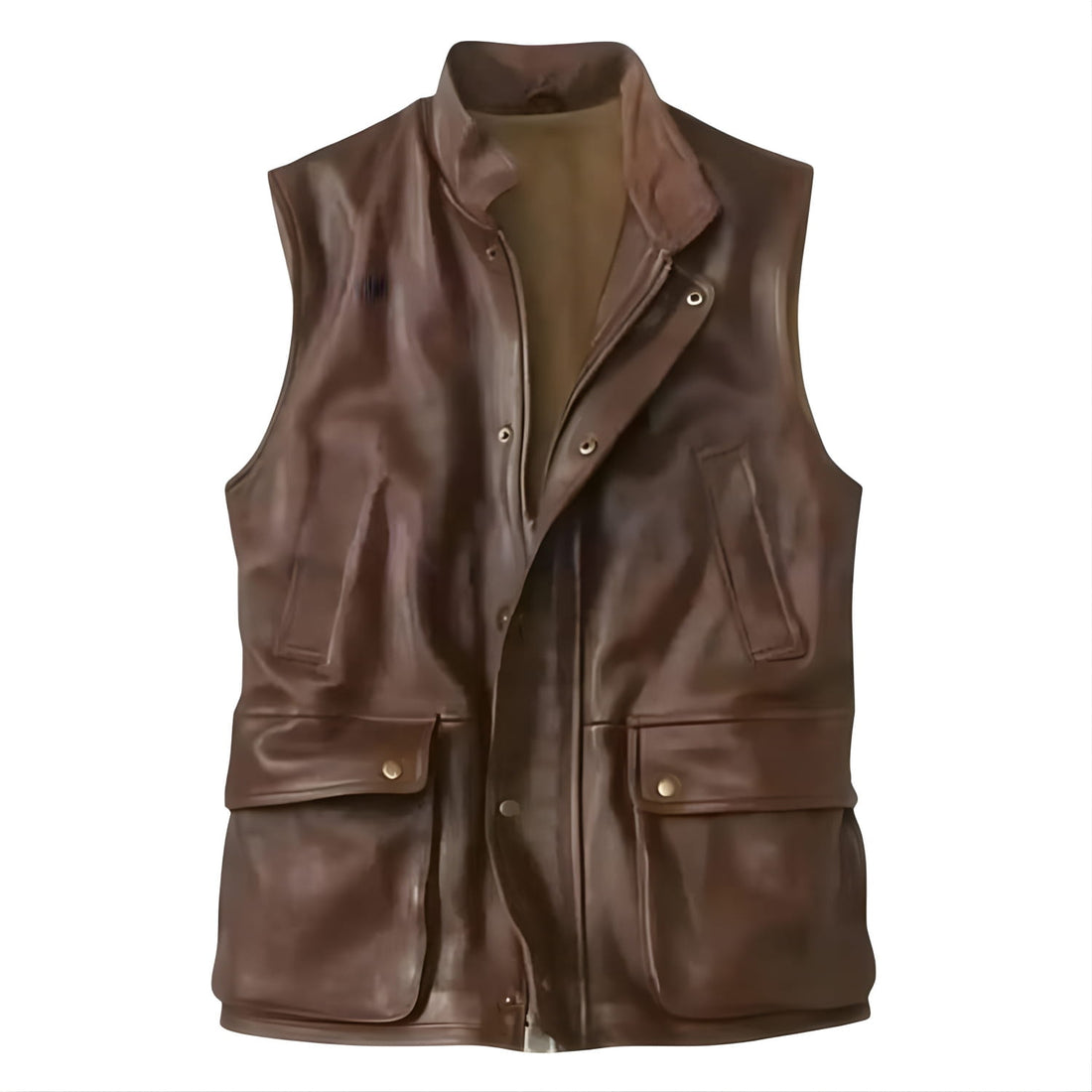 leather vest, gay leather vest, leather vest bdsm, bondage leather vest