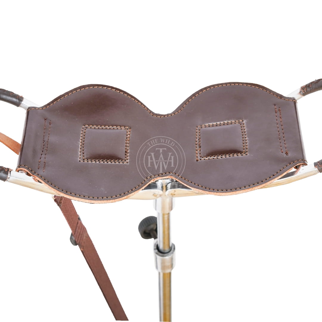 Hunting Stool, Leather Hunting Stool, Camping Stool, Hunting Stool