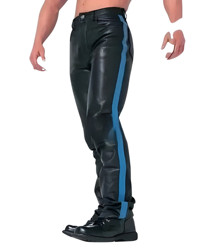leather pants, leather BDSM Pants, Leather Bondage Pants, Gay Leather Pants, Leather pants mens