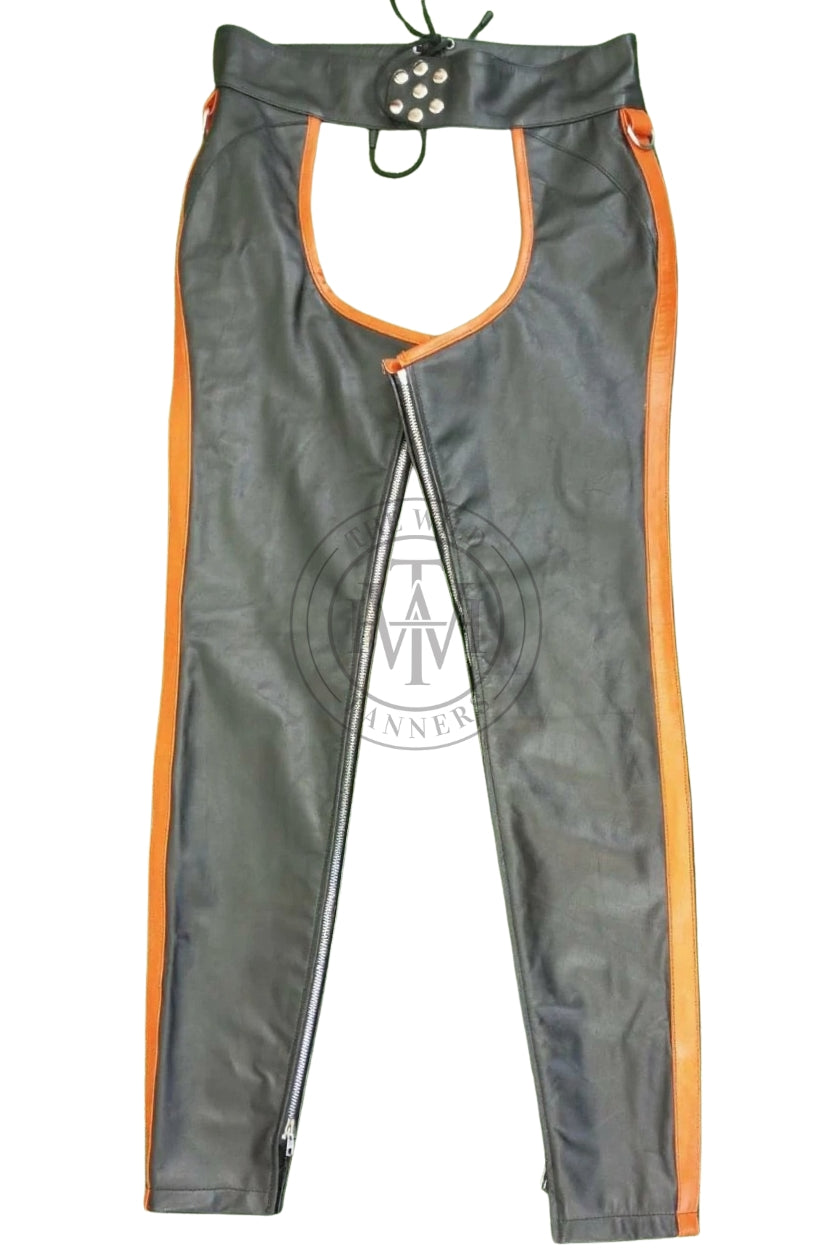 leather chaps, leather BDSM chaps, Leather Bondage Chaps, Gay Leather chaps, Leather chaps mens