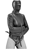Leather Straitjacket Bondage, Leather Straight Jacket, straight jacket bdsm, leather straitjackets