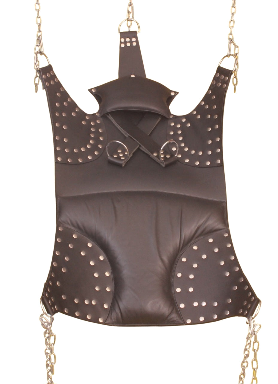 Leather adult sex swing