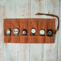 canvas watch rolls, genuine watch roll, watch holder