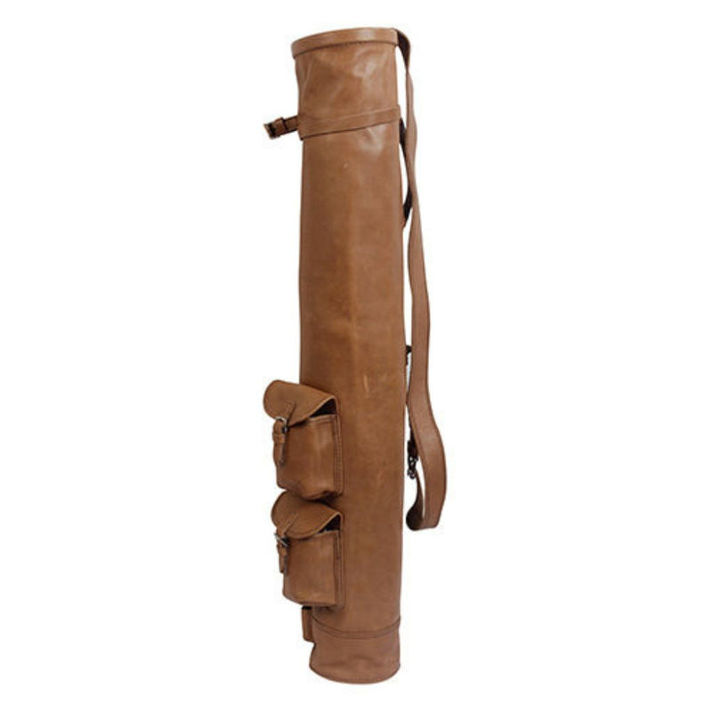 Pencil Golf Bag, Leather Golf Bag, Vintage Golf Bag