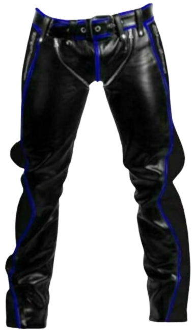 leather pants, leather BDSM Pants, Leather Bondage Pants, Gay Leather Pants, Leather pants mens