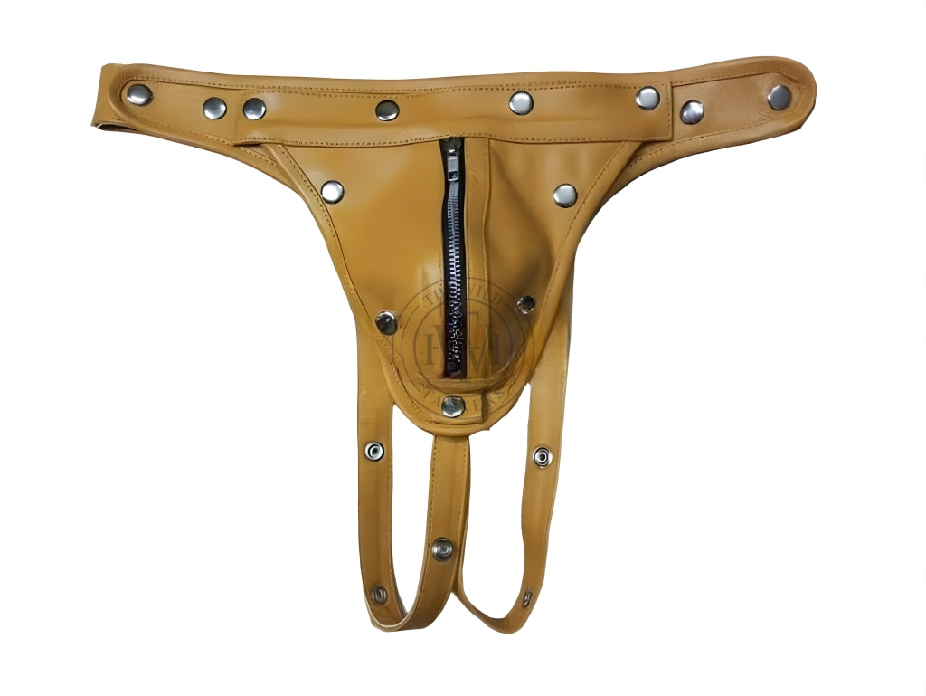 Genuine Leather Jockstrap For Men, view 3