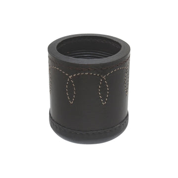 Leather Dice Cups- Ribbed Interior