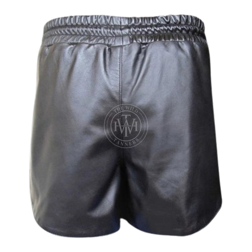 leather shorts, leather shorts bondage, leather shorts bdsm, leather gay shorts, gay leather shorts