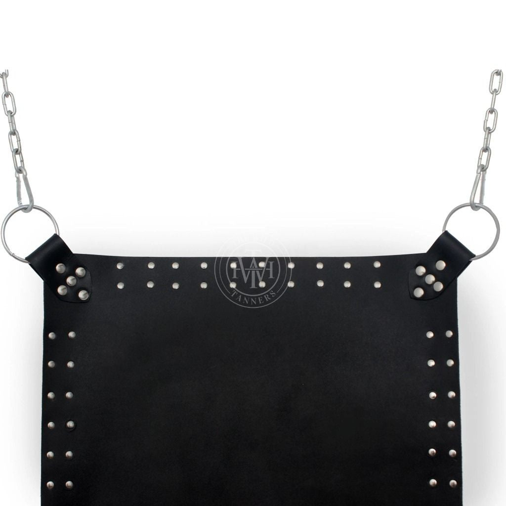 leather sex sling, adult sex sling, BDSM sling, leather sling
