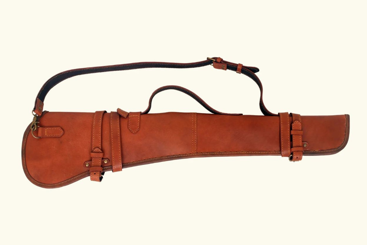 Genuine Leather Rifle Scabbard