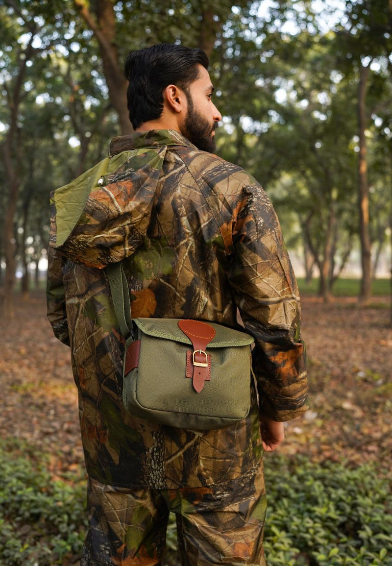 canvas ammo bag, canvas cartridge bag