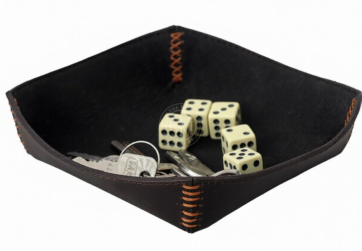 Genuine Leather Valet Tray for Everyday Essentials, view 2