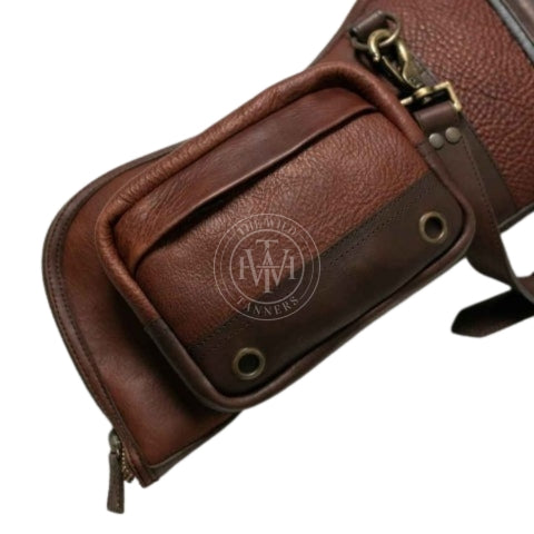 leather rifle case, canvas rifle case, leather guncase, leather rifle cases , rifle case