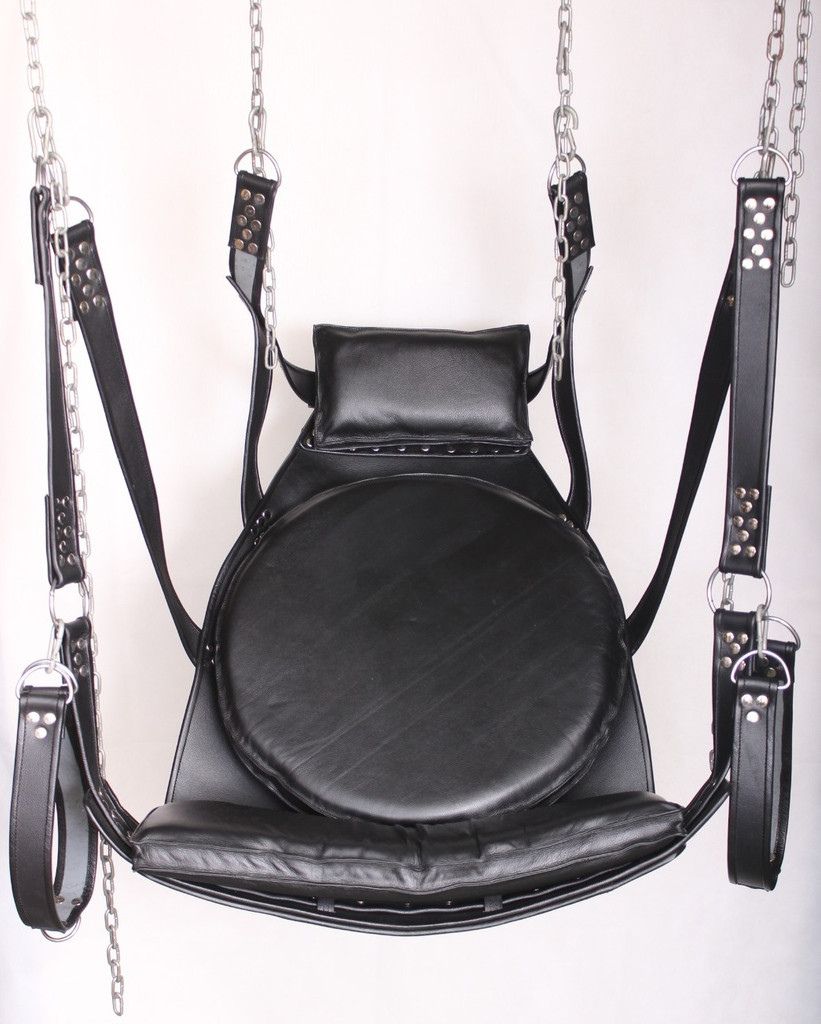 VIP leather bondage swing