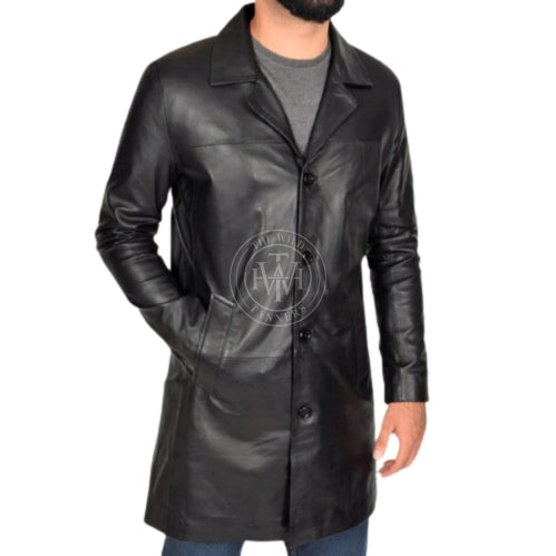 leather coat, leather blazer, leather long coat, leather trench coat, leather long coat, leather overcoat, genuine leather coat, cowhide leather coat