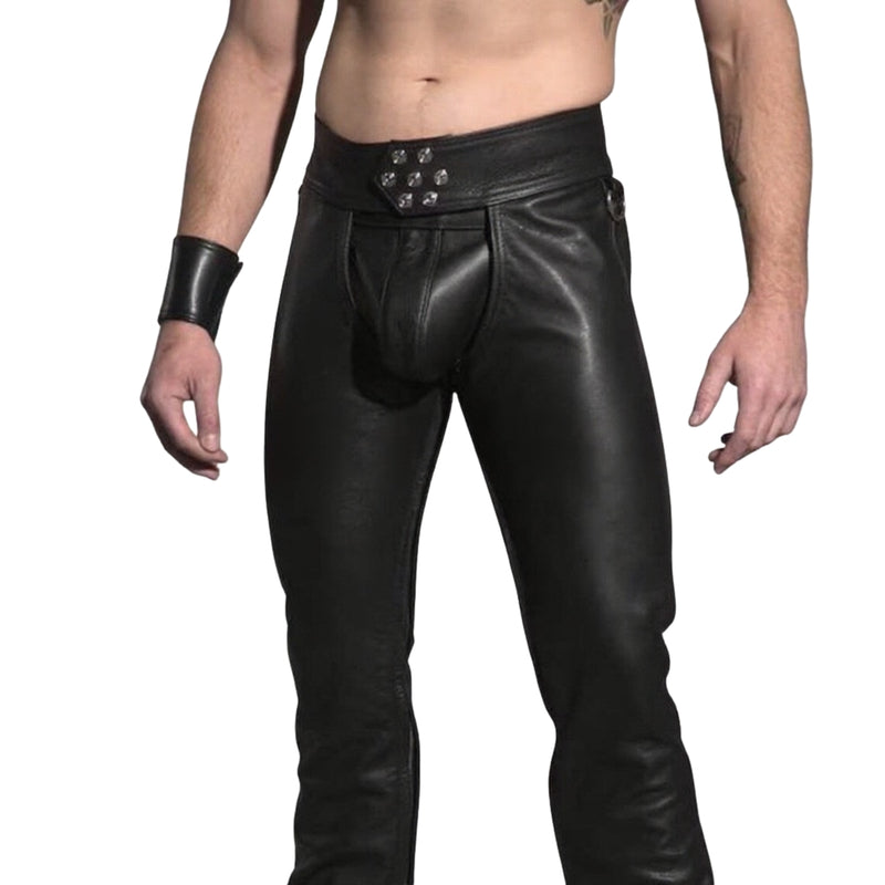 leather chaps, leather BDSM chaps, Leather Bondage chaps, Gay Leather chaps, Leather chaps mens