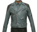 leather jacket, leather zipper jacket, genuine leather jacket, leather biker jacket, leather motorcycle jacket