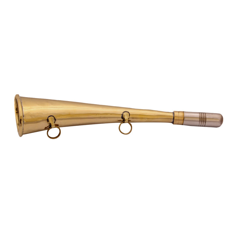 brass bosun whistle, 24cm boatswain pipe, antique nautical whistle, large naval bosun call, traditional marine signal whistle, vintage brass and steel pipe, maritime whistle for ships, collector's naval whistle, 24 cm brass boatswain tool, brass steel bosun whistle large size