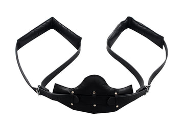Gay Leather Bondage Sex Swing