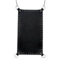 leather sex sling, adult sex sling, BDSM sling, leather sling