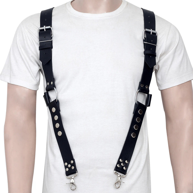 Leather Fashion Harness, Leather men harness, leather harness, Leather body harness